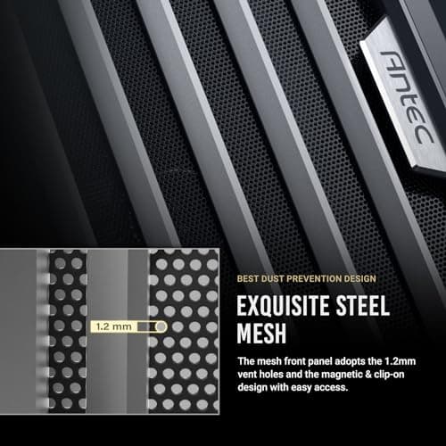 Antec Performance 1 SILENT ATX Full Tower Black / Silver image