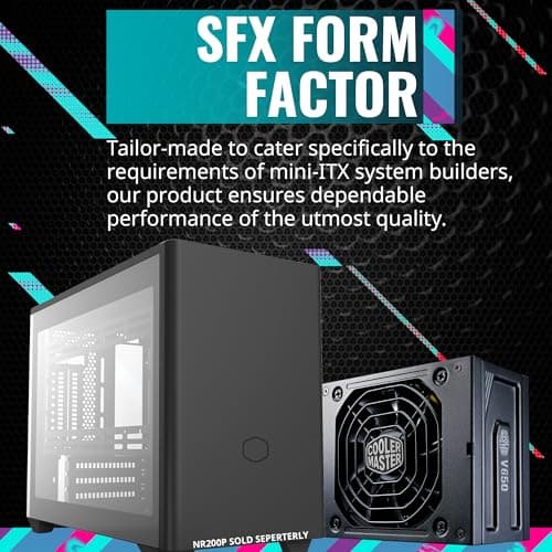 Cooler Master V650 SFX 650W Fully Modular 80+ Gold Certified image