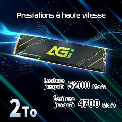 AGI AI818 2TB SSD M.2-2280 PCIe 4.0 X4 NVMe image