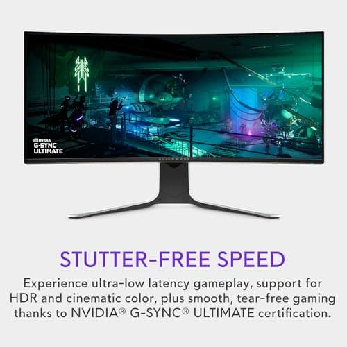 Dell Alienware AW3423DW 34.2" 3440x1440 175Hz QD-OLED Curved Monitor image