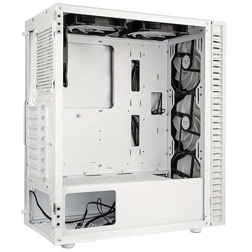 KOLINK Observatory HF Mesh ARGB ATX Mid Tower White Tempered Glass image