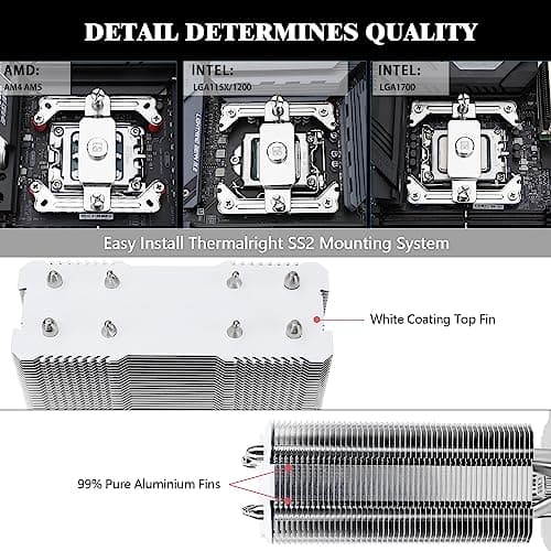 Thermalright Assassin X Refined SE Air 148mm White / Silver image