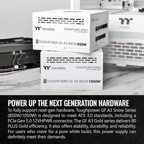 Thermaltake Toughpower GF A3 Snow 850W 80+ Gold Fully Modular image