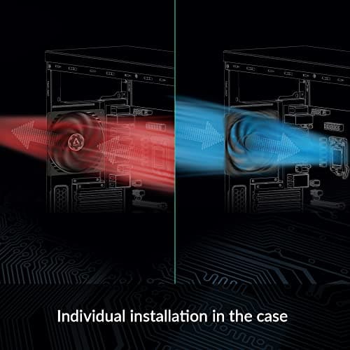 ARCTIC P8 80mm 23.4 CFM 5-Pack image