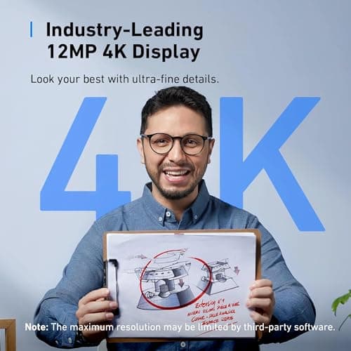 Anker AnkerWork C310 4K 1080p Webcam image