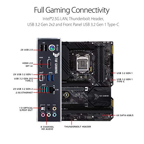 Asus Z590 TUF GAMING PLUS DDR4 ATX image