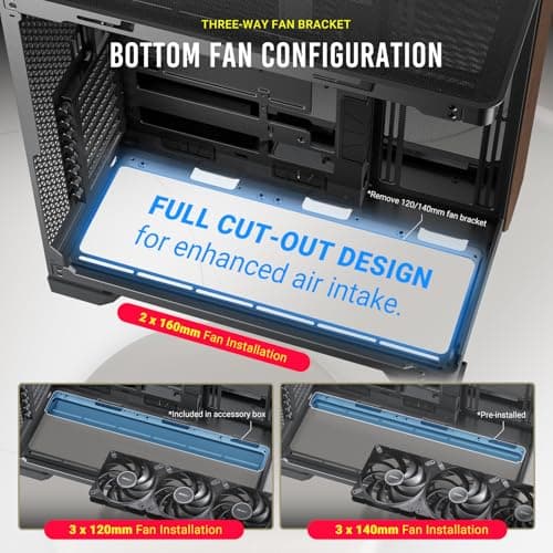 Antec C8 Curve Wood ATX Mid Tower Case image