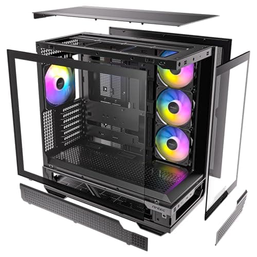 Antec C7 ARGB ATX Mid Tower Black Tempered Glass image