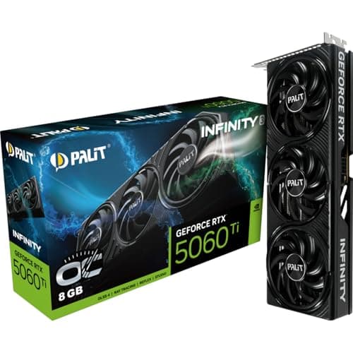 Palit Infinity 3 OC GeForce RTX 5060 Ti 8GB GDDR7 Black main image