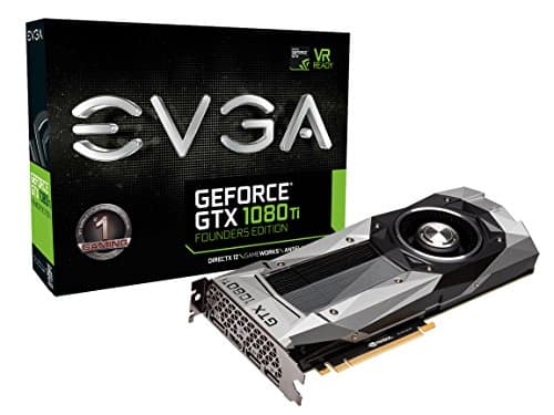 EVGA Founders Edition GeForce GTX 1080 Ti 11GB GDDR5X Black / Silver main image