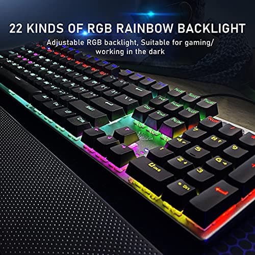 Aula SHIHUNZAN Wired Gaming Keyboard With Laser Mouse image