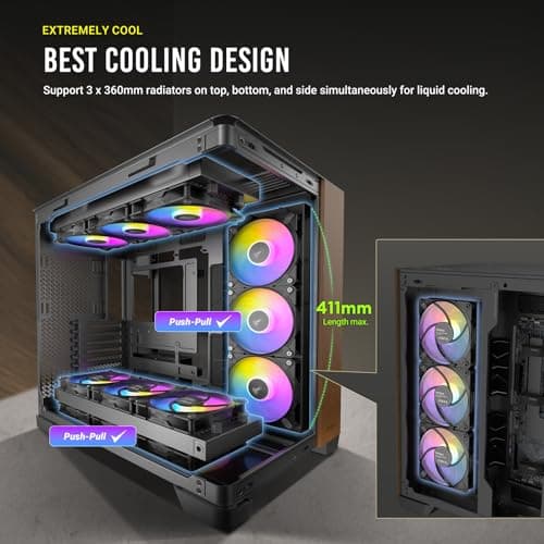 Antec C8 Curve Wood ATX Mid Tower Case image