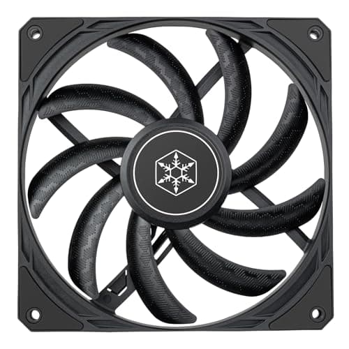Silverstone Air Slimmer 140mm Black PWM 82 CFM 1-Pack image