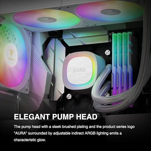 GAMDIAS AURA GL240 V2 Water 240mm 73.6 CFM image