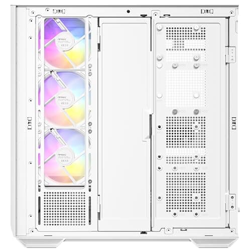 Antec C7 ATX Mid Tower White Tempered Glass Side Panel ARGB image