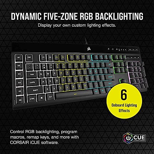 Corsair K55 RGB PRO Wired Gaming Keyboard image