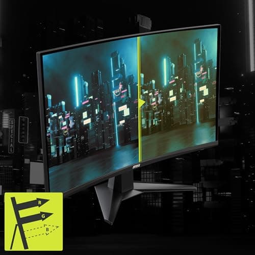 MSI MAG27C6X 27" 1080p 250Hz VA Monitor image