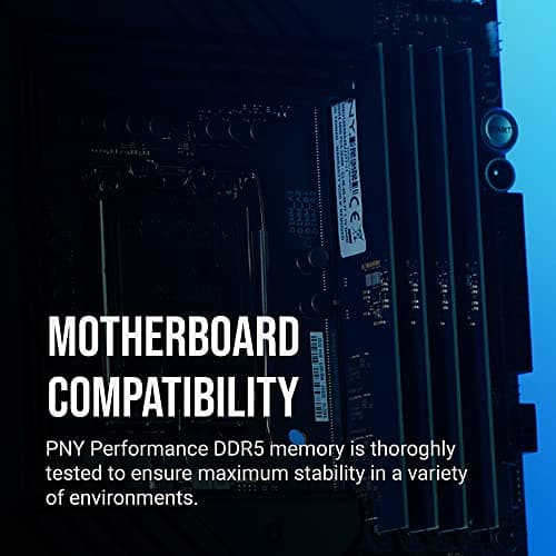 PNY Performance Black DDR5-4800 CL40 16GB (1x16GB) image