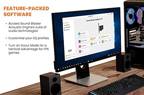 Creative Labs Sound Blaster Audigy Fx V2 PCIe x1 5.1 Channel 24-bit 192 kHz image