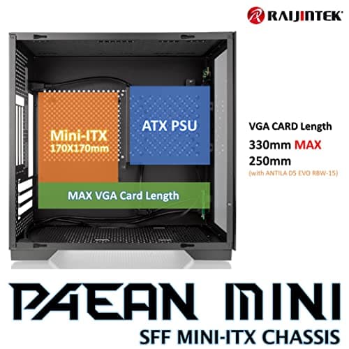 RAIJINTEK PAEAN MINI Mini ITX Tower Case image