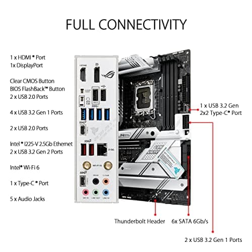 ASUS ROG STRIX Z690-A GAMING WIFI DDR4 ATX image