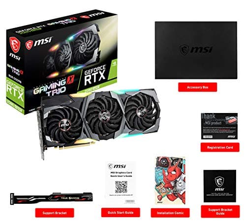 MSI Gaming X Trio GeForce RTX 2080 SUPER 8GB GDDR6 Silver / Black image