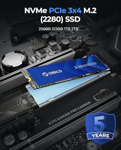 Orico J-10 2TB M.2-2280 SSD PCIe 3.0 X4 NVMe image