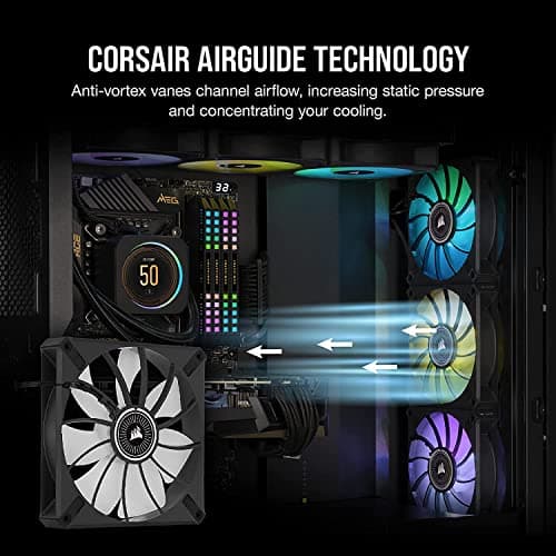 Corsair iCUE ML RGB ELITE Premium 140mm White Addressable RGB PWM 82.9 CFM image