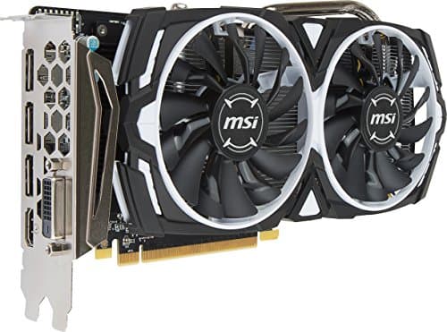 MSI ARMOR OC Radeon RX 570 8GB GDDR5 Black / White image