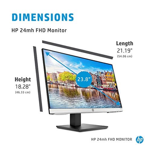 HP 24mh 23.8" 1080p 60Hz IPS Monitor image