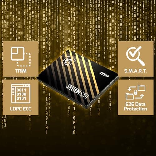 MSI SPATIUM S270 480 GB SSD 2.5" SATA 6.0 Gb/s image