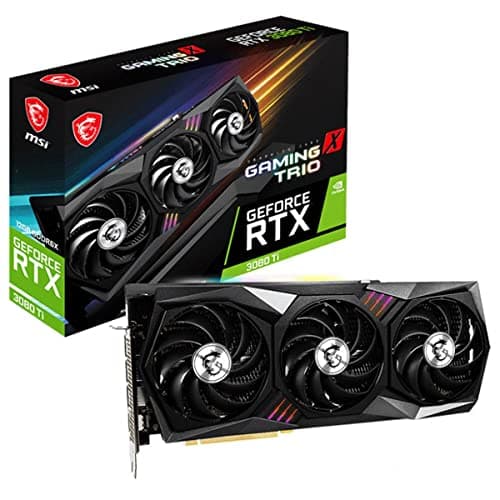 MSI Gaming X Trio GeForce RTX 3080 Ti 12GB GDDR6X Black / Silver main image