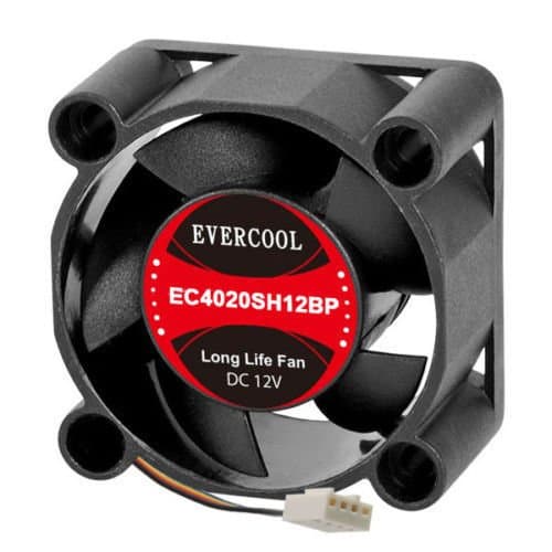 Evercool EC4020SH12BP 40mm Black image