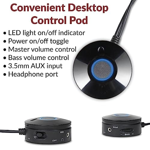 Cyber Acoustics Curve Storm 22 W 2.1 Channel Speakers image