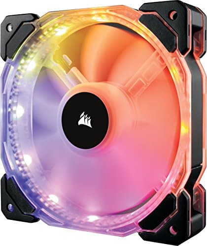 Corsair HD140 140mm RGB PWM 74 CFM Black / White 1-Pack image