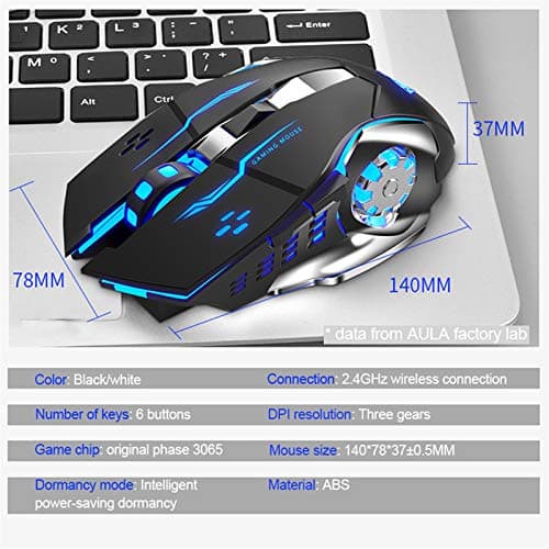 Aula SHIHUNZAN Wired Gaming Keyboard With Laser Mouse image