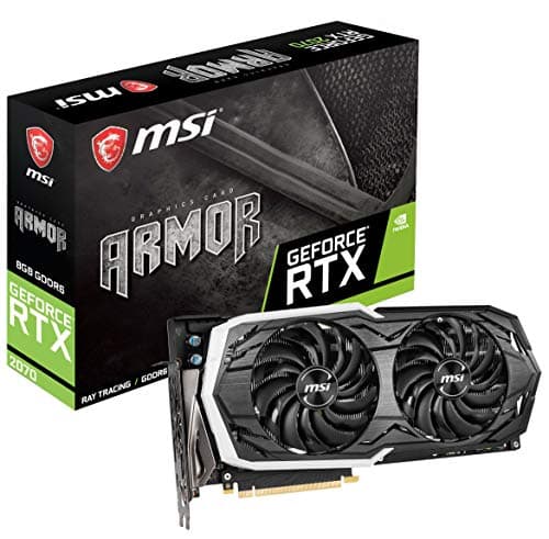 MSI ARMOR GeForce RTX 2070 8GB GDDR6 Black / Silver main image
