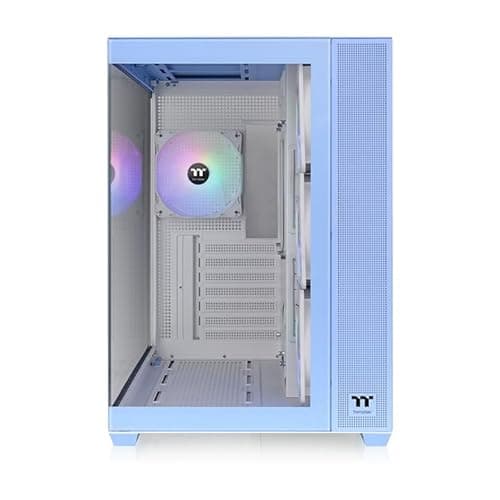 Thermaltake View 380 ARGB ATX Mid Tower Blue with Tinted Tempered Glass Side Panel and USB 3.2 Gen 2 Type-C / USB 3.2 Gen 1 Type-A image