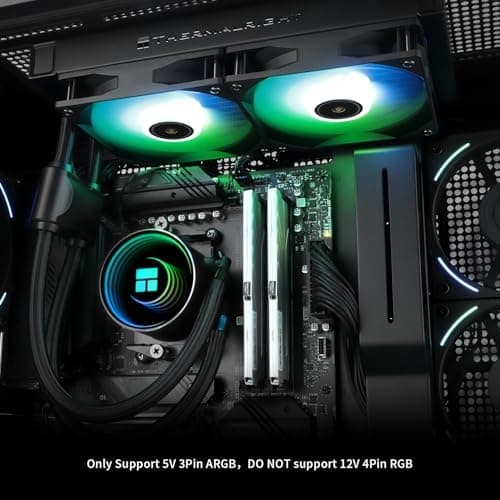 Thermalright Frozen Notte Water 240mm ARGB Black image