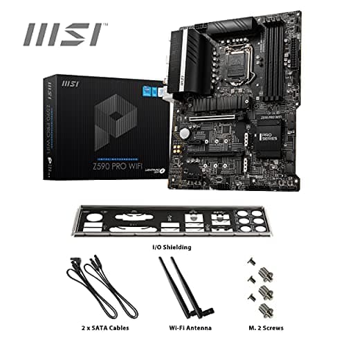 MSI Z590 PRO WIFI LGA 1200 ATX Motherboard image