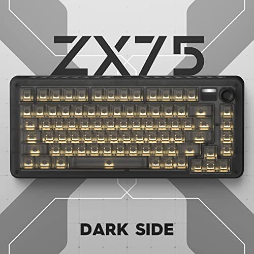 IQUNIX ZX75 Dark Side RS RGB Wireless/Bluetooth/Wired Gaming Keyboard image