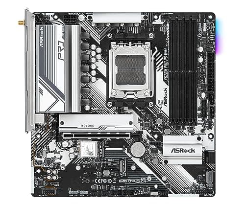 ASRock A620 A620M Pro RS WiFi AM5 DDR5 Micro ATX image