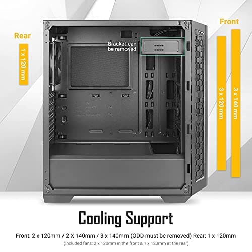 Antec P7 NEO ATX Mid Tower Black image