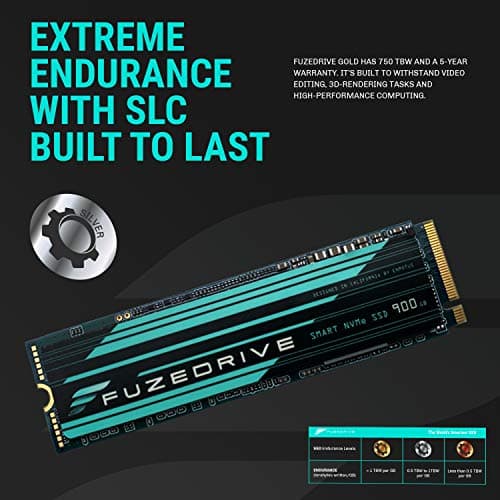 Enmotus FuzeDrive 900GB SSD M.2 PCIe 3.0 NVMe image