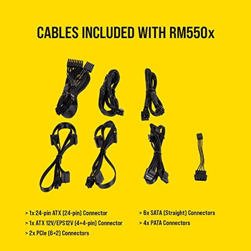 Corsair RM550x 550W 80+ Gold Fully Modular image