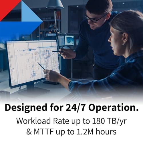 Toshiba N300 NAS 6TB HDD 7200RPM SATA 6.0 Gb/s image