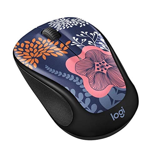 Logitech M325c Forest Floral Wireless Optical Mouse image