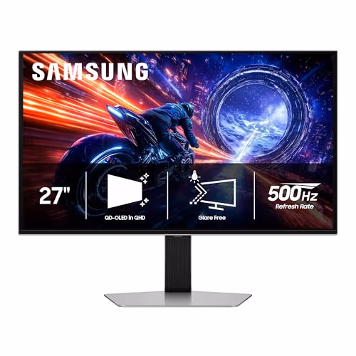 Samsung 27-inch Odyssey OLED G6 G60SF QHD 500Hz Gaming Monitor (LS27FG602SNXZA) main image