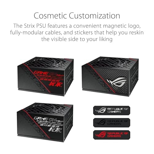 Asus ROG Strix Black / Red 750W Fully Modular 80+ Gold image