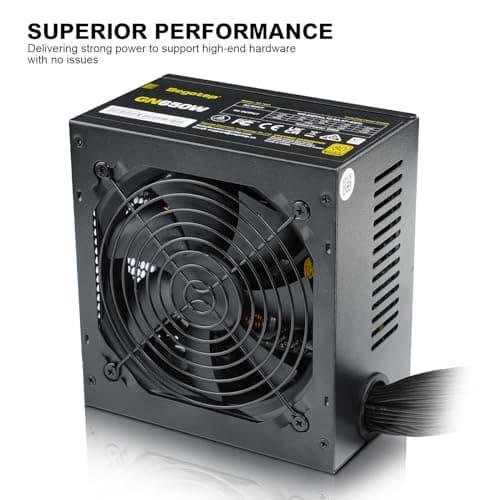 Segotep GN Black ATX 650W Non-Modular 80+ Gold Certified image